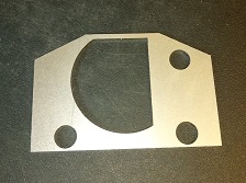 Rear Wheel Cylinder Retaining Plate